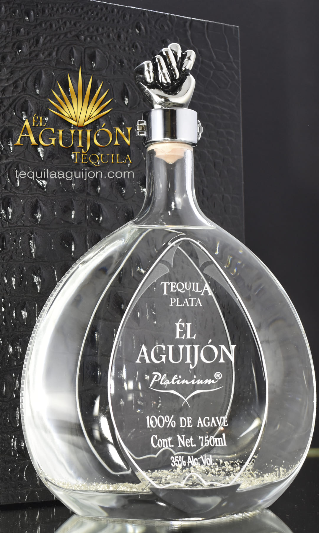 Tequila Aguijón Plata Personalizado